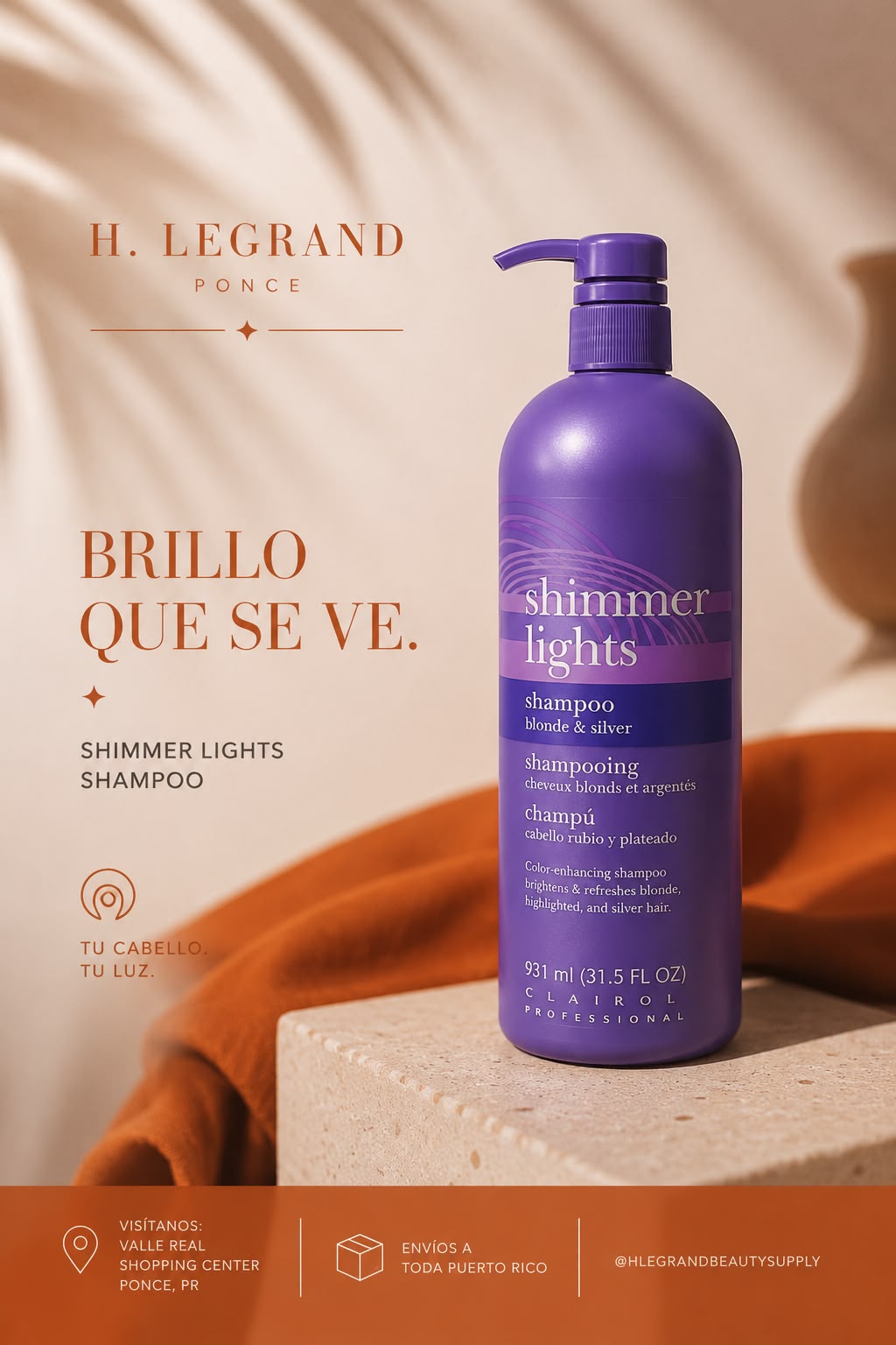 Shimmer Lights Blonde & Silver Shampoo 31.5oz