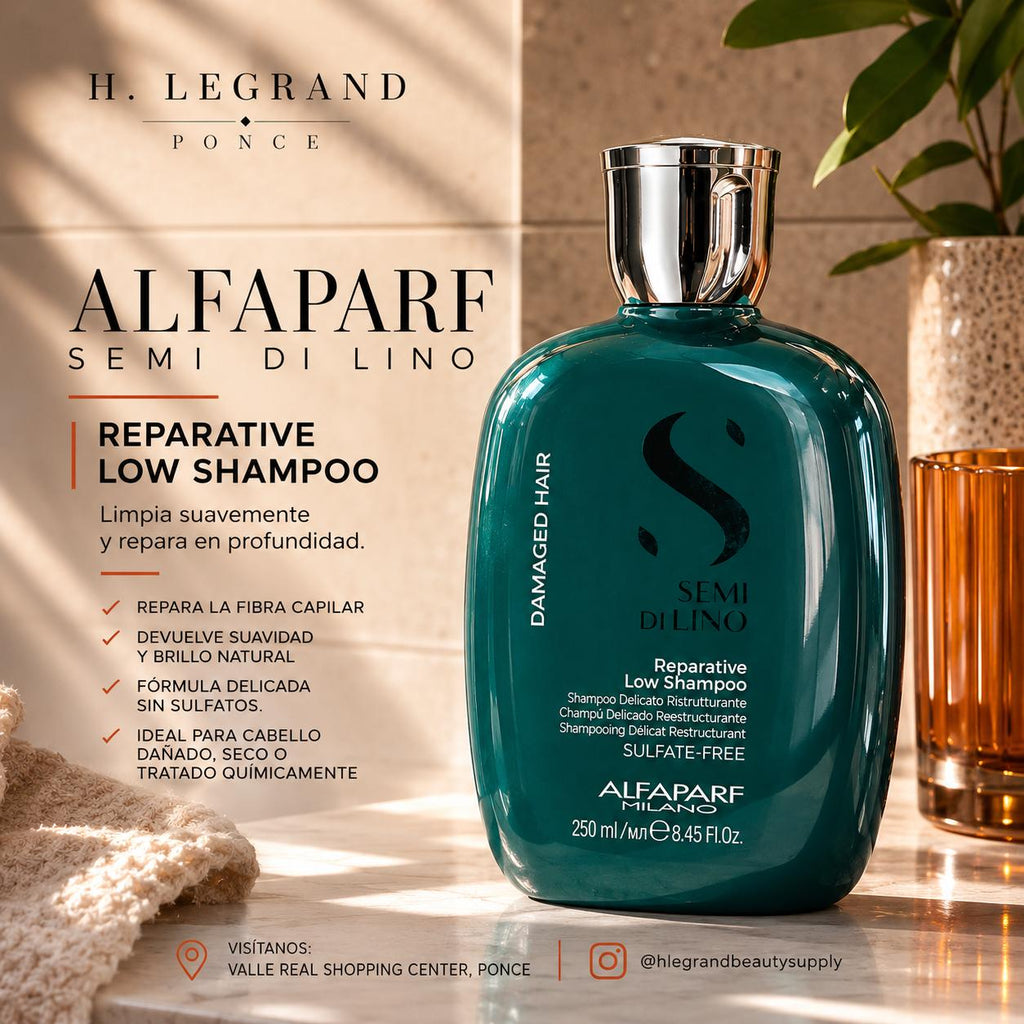Alfaparf Semi di Lino Reparative Low Shampoo