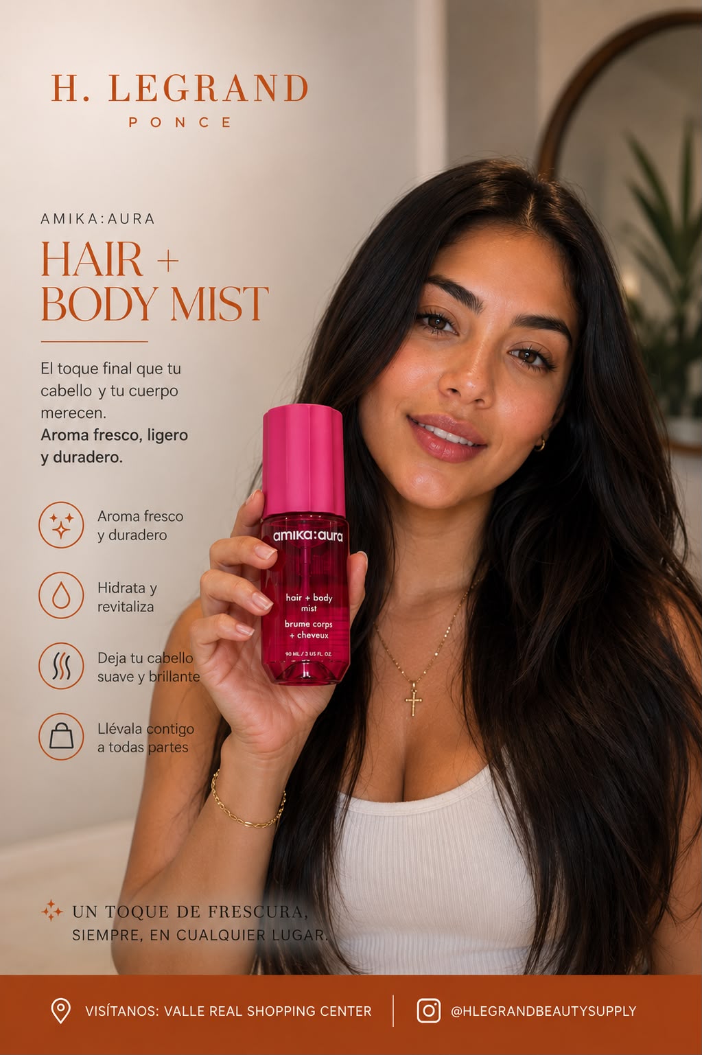 Amika Aura Hair + Body Mist
