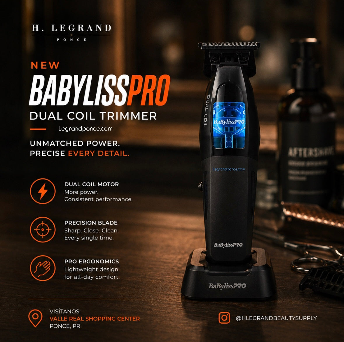 BaBylissPRO Dual Coil High-Performance TRIMMER