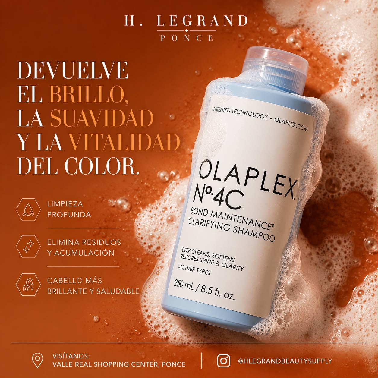 Olaplex No.4C Bond Maintenance Clarifying Shampoo | Deep Cleansing Shampoo