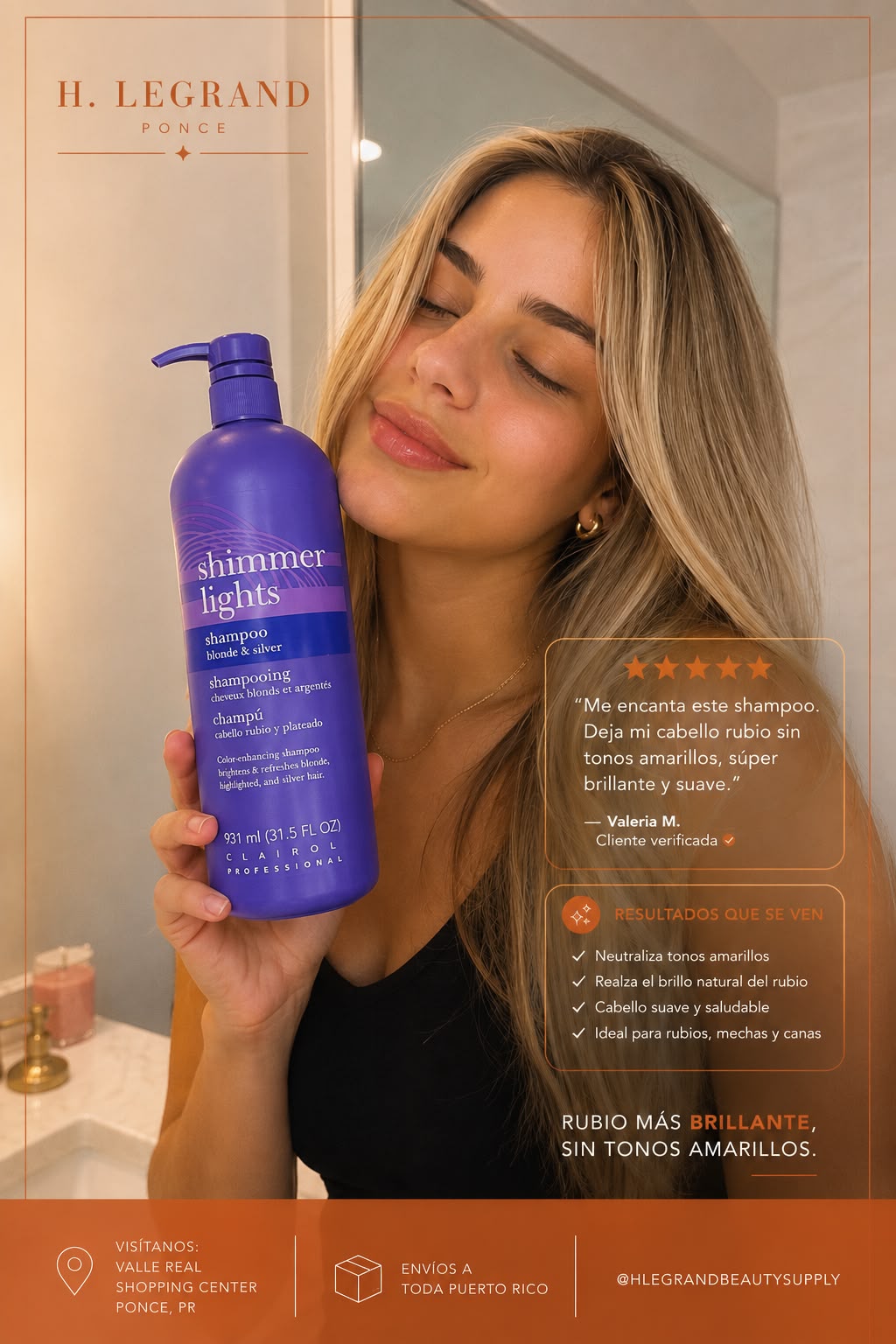 Shimmer Lights Blonde & Silver Shampoo 31.5oz