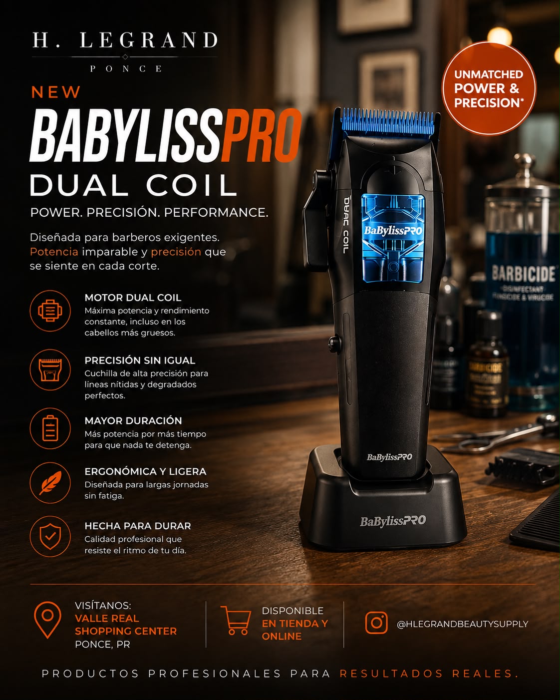 BaBylissPRO Dual Coil High-Performance Clipper